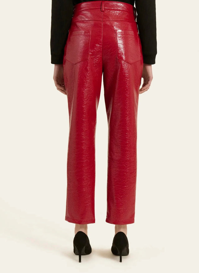 Naf Naf Pantalon Kity Rouge