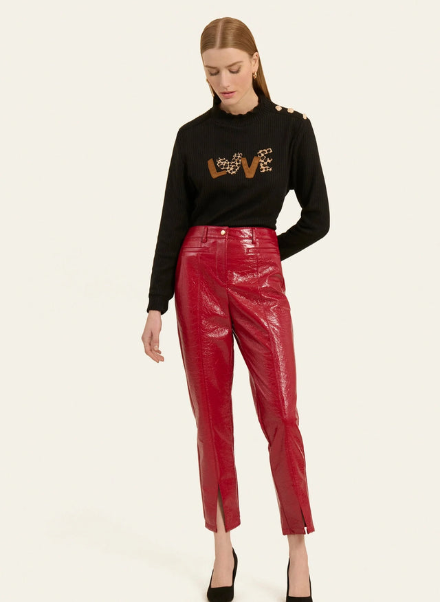 naf naf Pantalon Kity Rouge