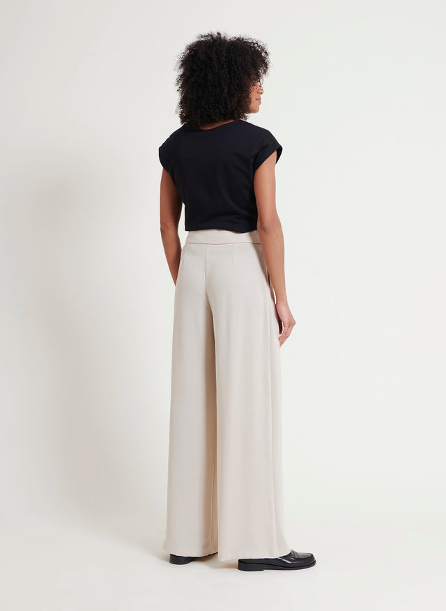 Naf Naf Pantalon Lupita Beige