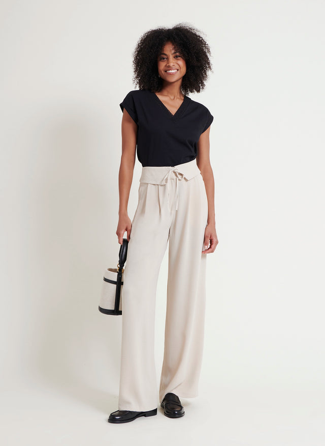 naf naf Pantalon Lupita Beige