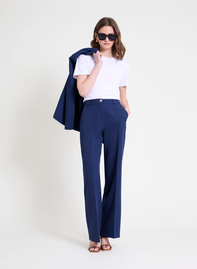 naf naf Pantalon Nicky Midnight Blue