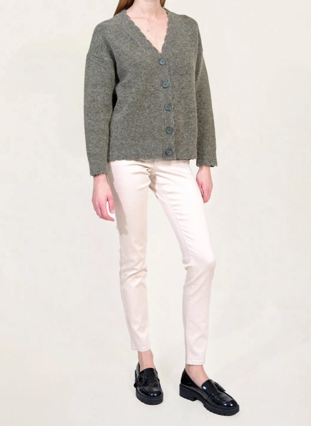 naf naf Pantalon Power Skinny Creme