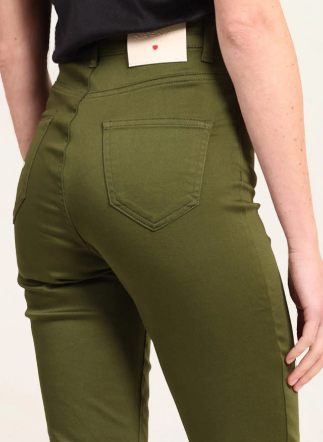 Naf Naf Pantalon Power Skinny Kaki