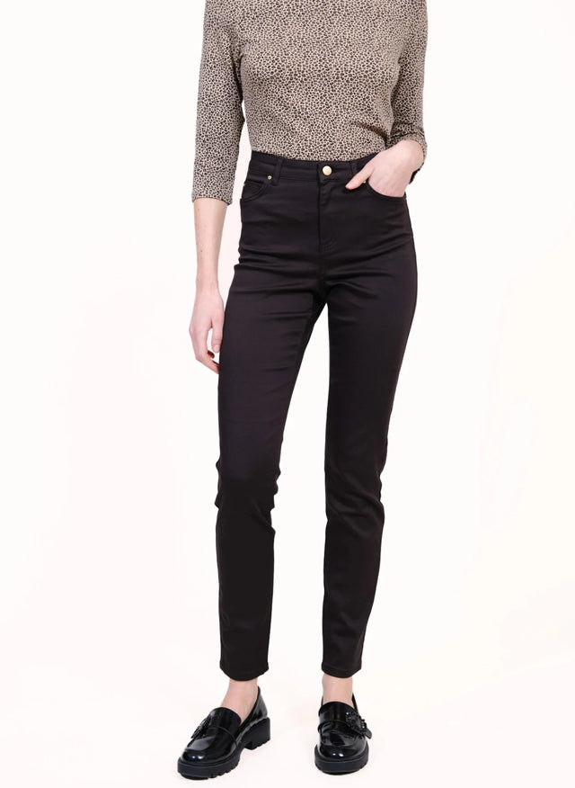 Naf Naf Pantalon Power Skinny Noir