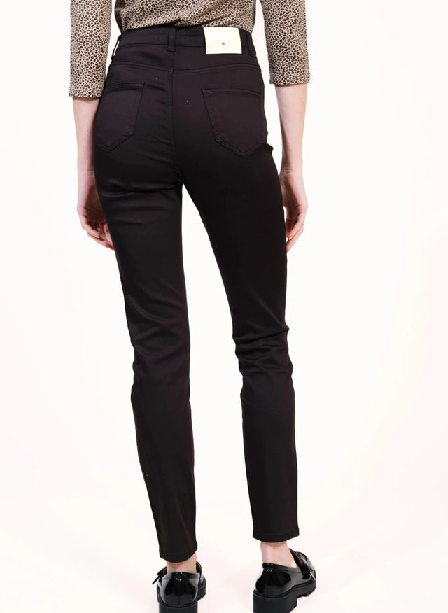 Naf Naf Pantalon Power Skinny Noir