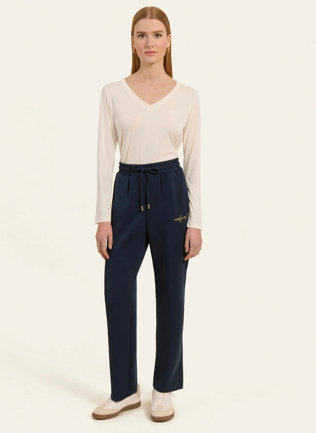 naf naf Pantalon Ulyse Bleu Marine