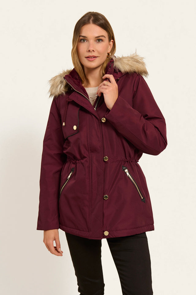 naf naf Parka Bupark Bordeaux