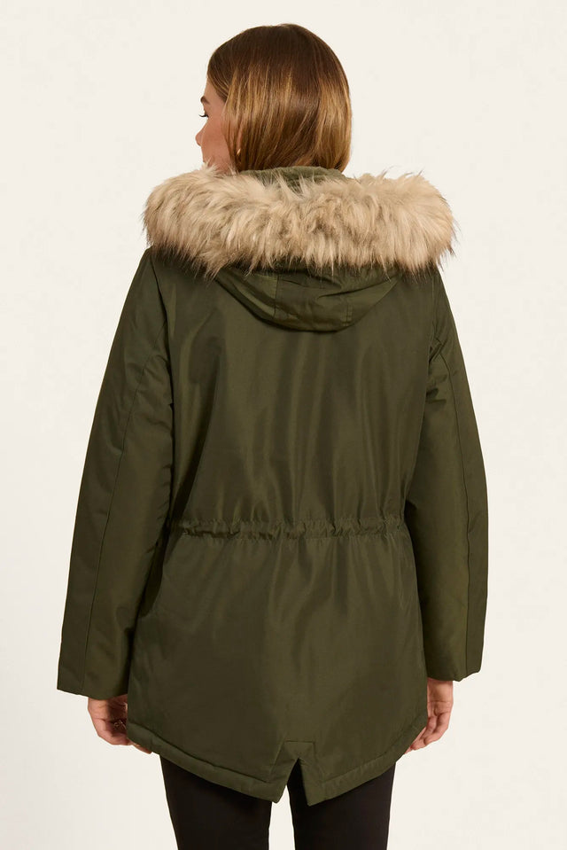 Naf Naf Parka Bupark Kaki