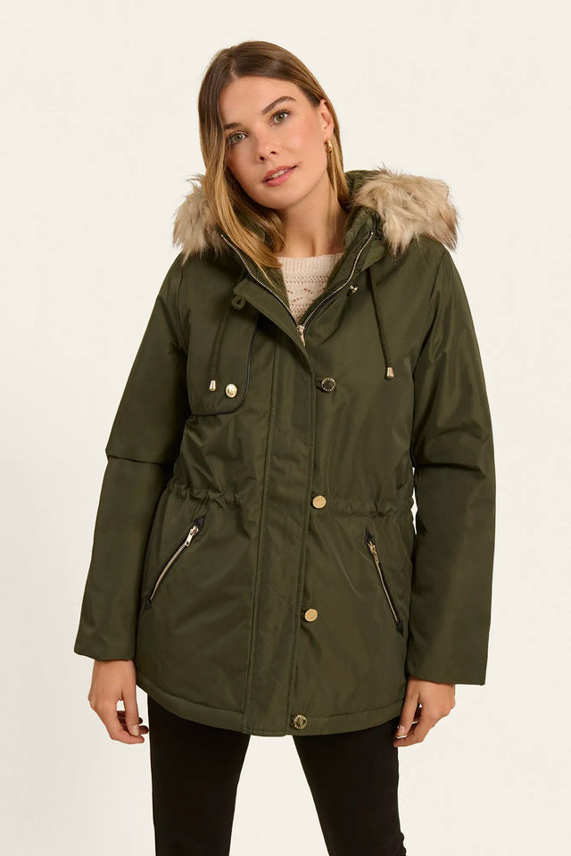naf naf Parka Bupark Kaki