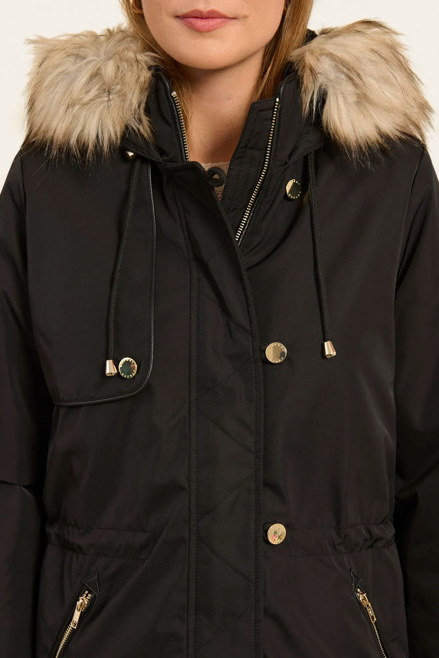 Naf Naf Parka Bupark Noir
