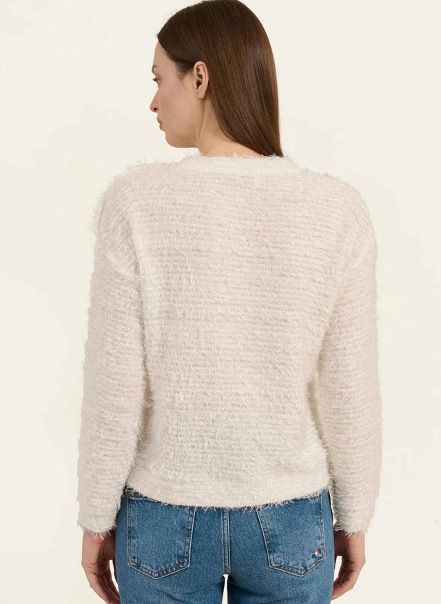 Naf Naf Pull Love Blanc