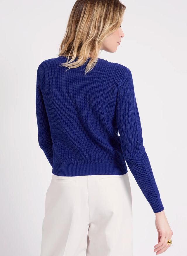 Naf Naf Pull Macha Bleu Moyen