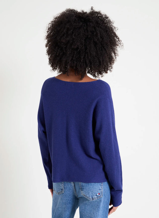 Naf Naf Pull Mania Bleu Moyen