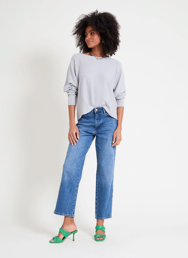 Naf Naf Pull Mania Pearly Grey