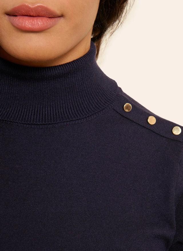 Naf Naf Pull Mina Bleu Marine