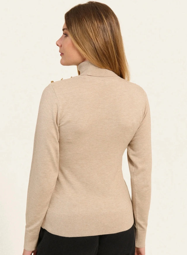 Naf Naf Pull Mina Creme