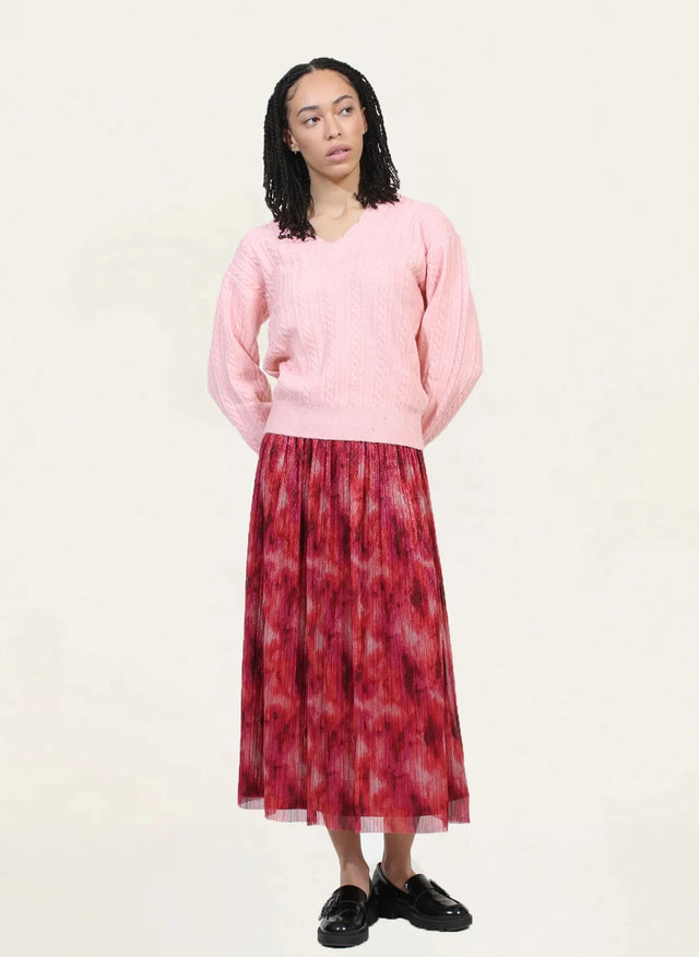 Naf Naf Pull Miranda Bois De Rose