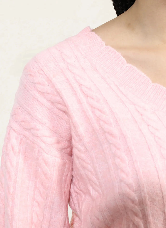 Naf Naf Pull Miranda Bois De Rose