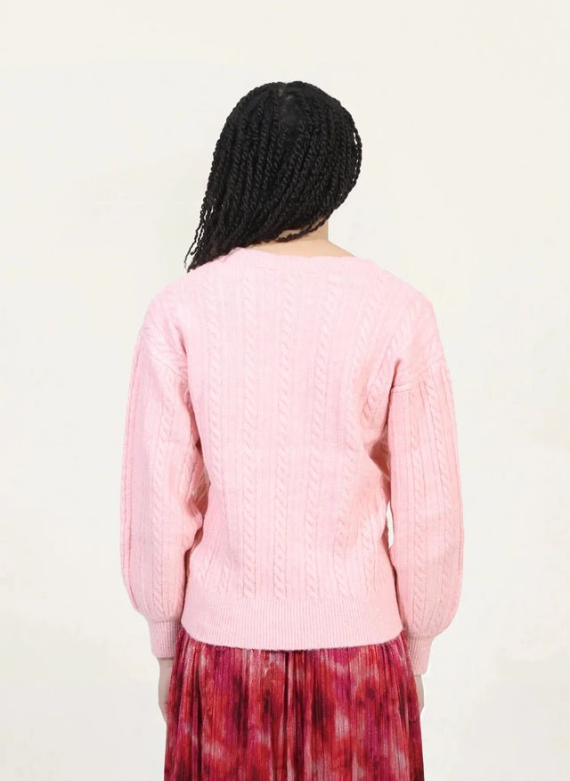 Naf Naf Pull Miranda Bois De Rose