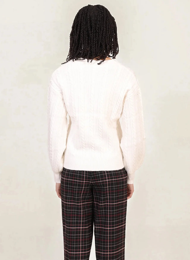 Naf Naf Pull Miranda Ecru