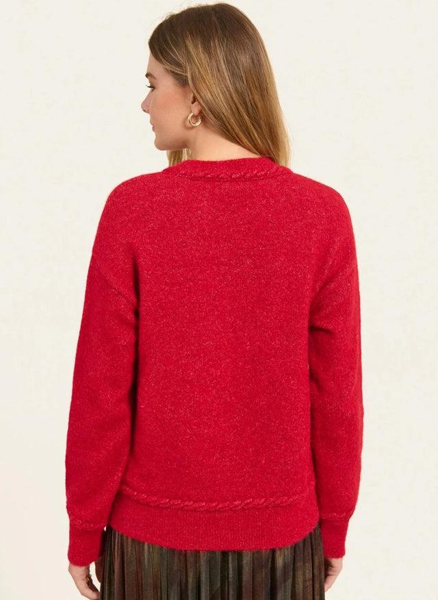 Naf Naf Pull Pearla Hibiscus