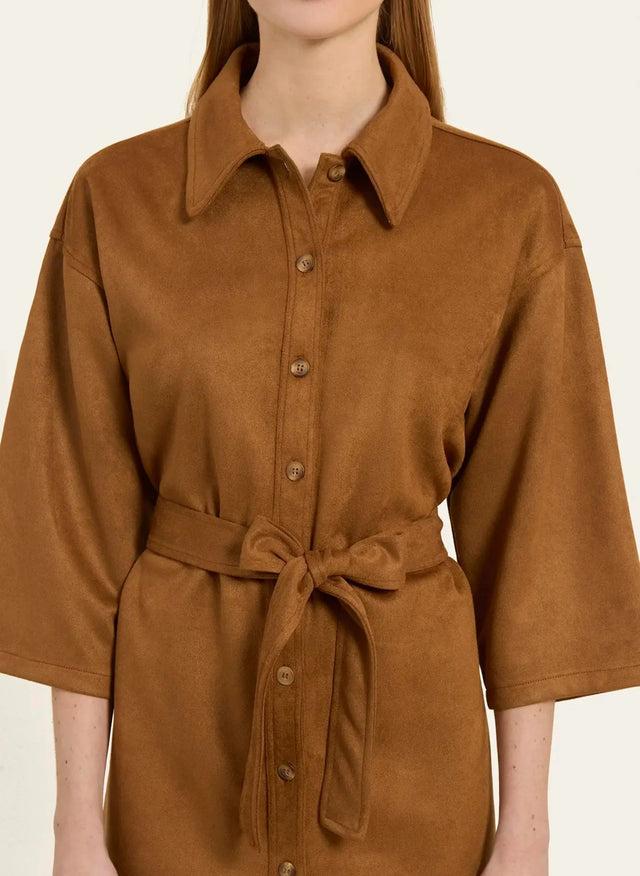 Naf Naf Robe Abelia Camel