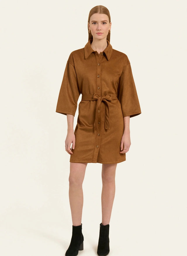 Naf Naf Robe Abelia Camel