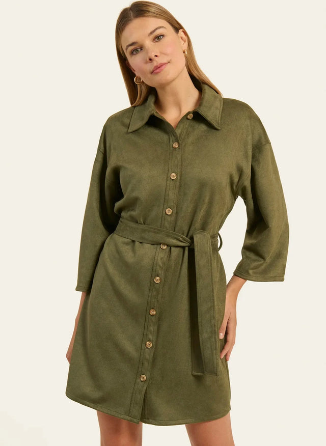 Naf Naf Robe Abelia Kaki