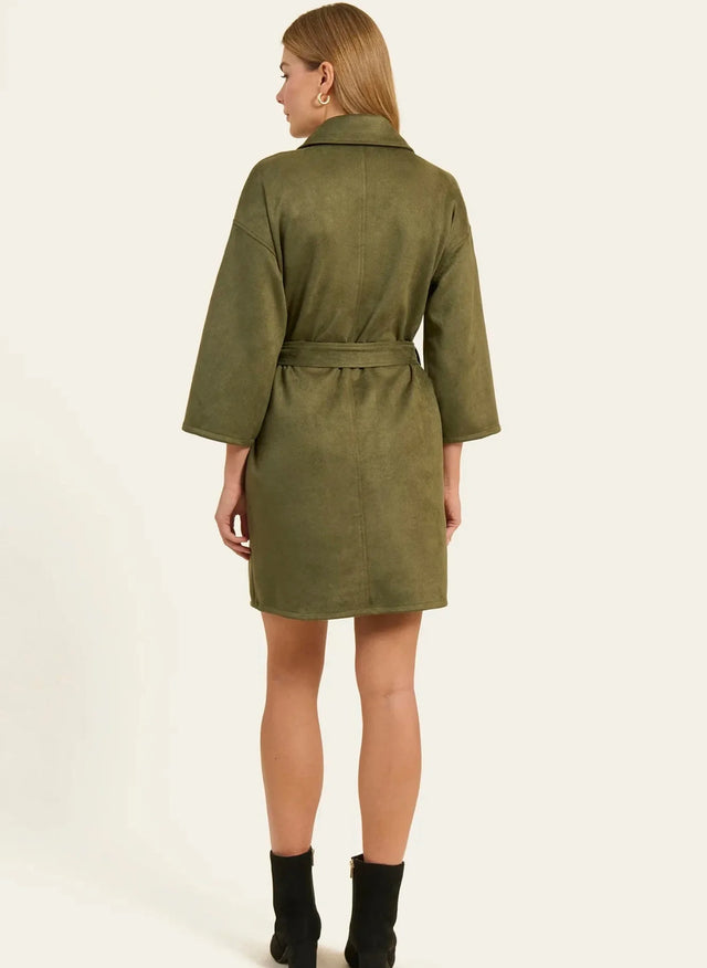 Naf Naf Robe Abelia Kaki