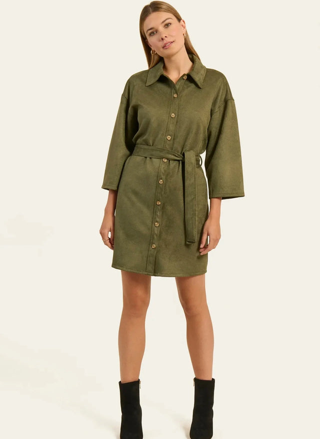 naf naf Robe Abelia Kaki