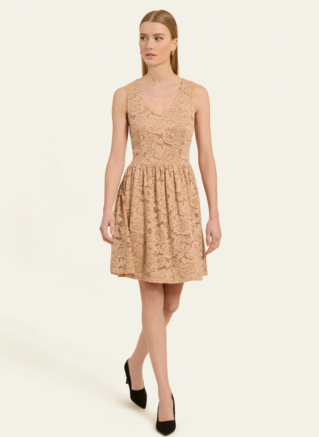 Naf Naf Robe Alysse Beige