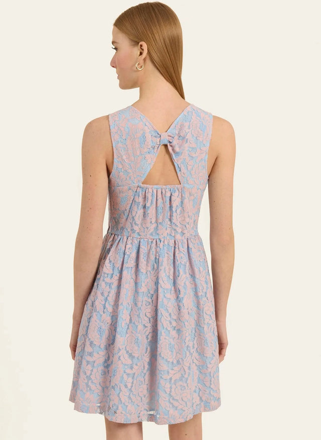 Naf Naf Robe Alysse Bleu / Rose