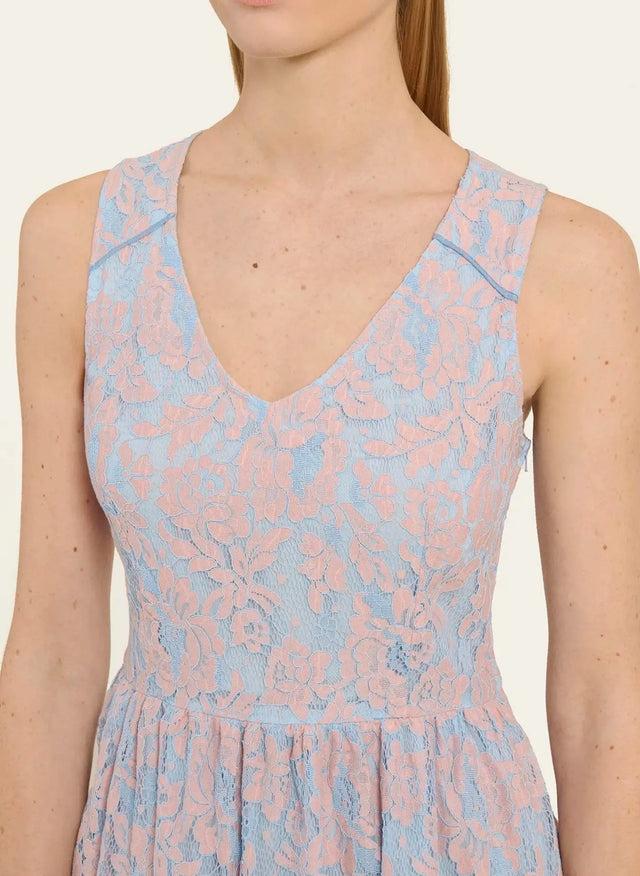 Naf Naf Robe Alysse Bleu / Rose
