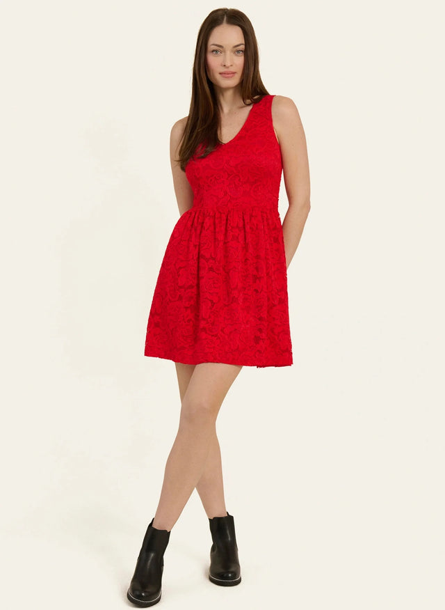 naf naf Robe Alysse Rouge