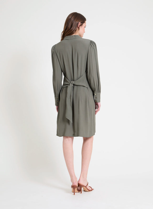 Naf Naf Robe Amanda Kaki