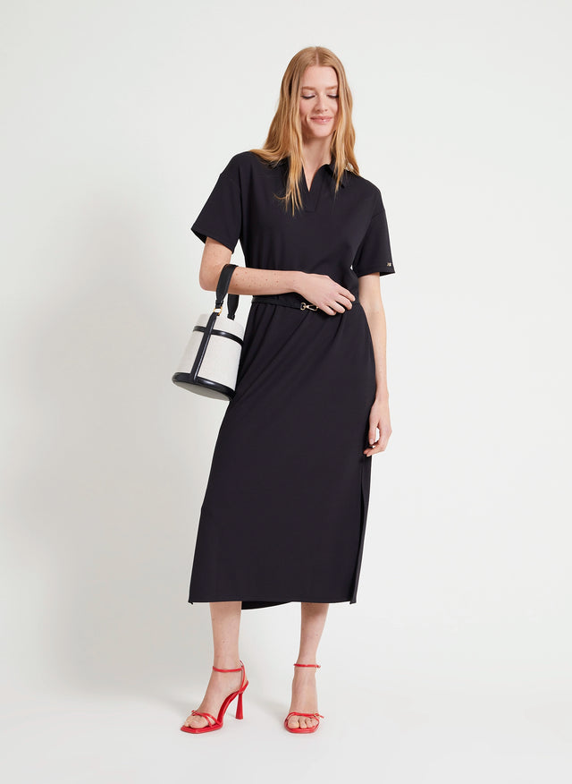 naf naf Robe Ceren Black