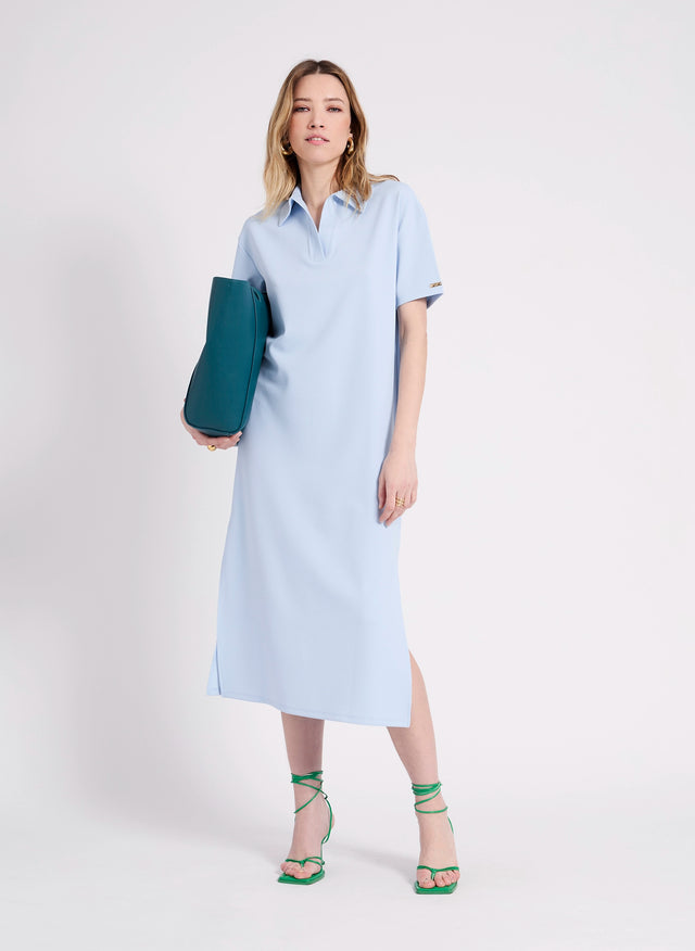 Naf Naf Robe Ceren Bleu