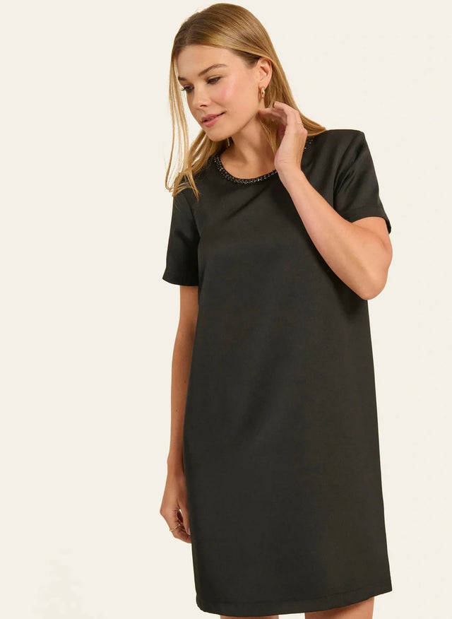 Naf Naf Robe Diamant Noir