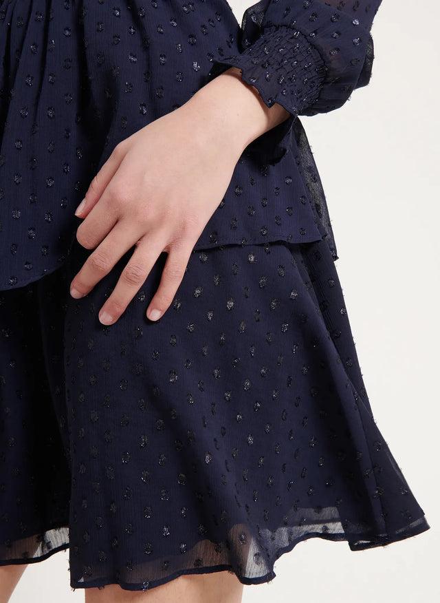 Naf Naf Robe Flori Marine