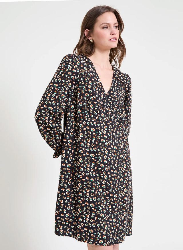 Naf Naf Robe Foret Imprime