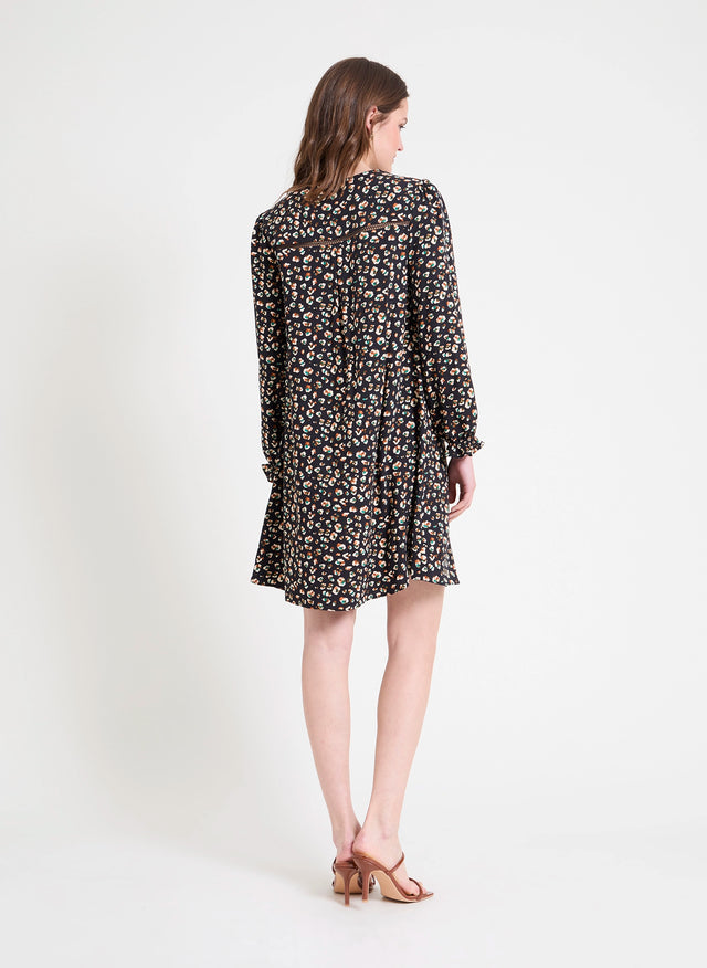 Naf Naf Robe Foret Imprime