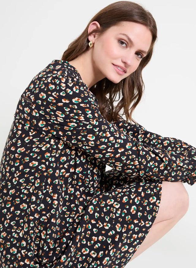 naf naf Robe Foret Imprime