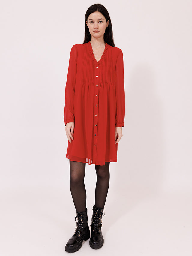 naf naf Robe Laly Rouge Baiser