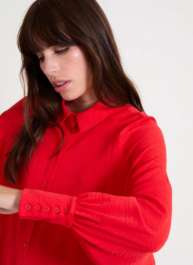 Naf Naf Robe Lapepite Rouge