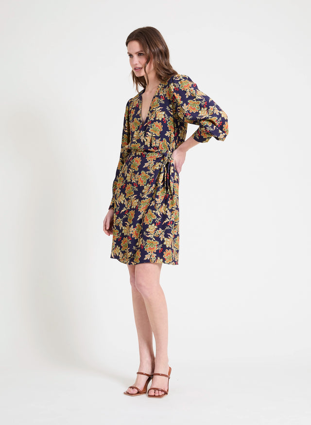 naf naf Robe Natalina Imprime