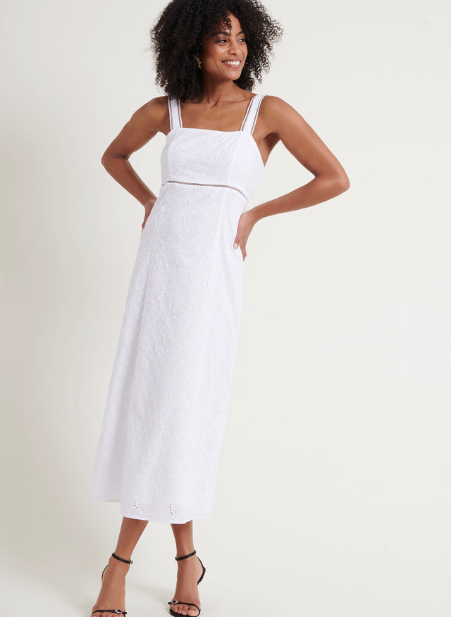 naf naf Robe Neree Blanc