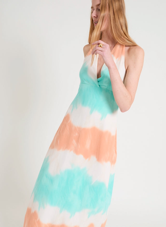 naf naf Robe Rainbow Imprime Rainbow