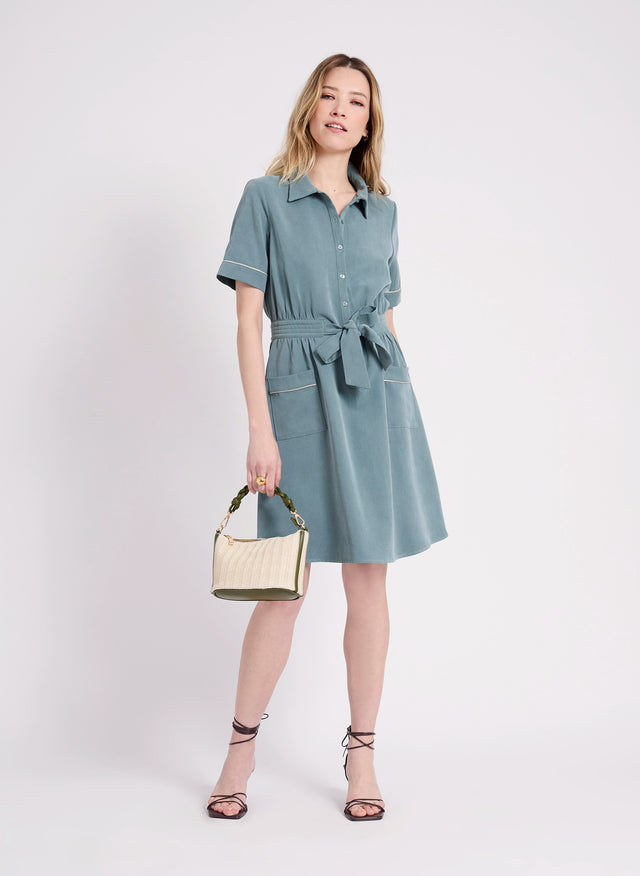 naf naf Robe Sable Kaki