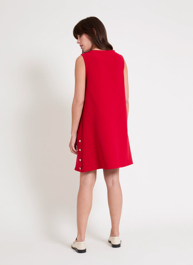 Naf Naf Robe Sabrine Rouge