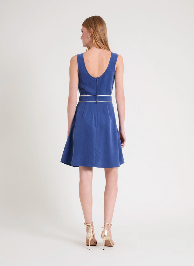 Naf Naf Robe Sibel Bleu Moyen